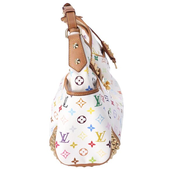 Louis Vuitton x Murakami Chrissie MM Monogram Multicolor Shoulder Bag Studded - Picture 5 of 9